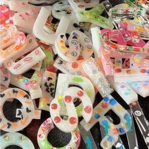 Huge Initial Keychain Destash! 5/$20